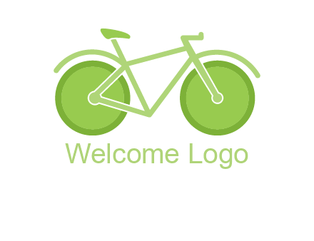green bicycle logo