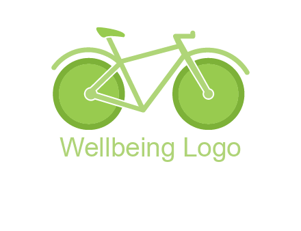 green bicycle logo