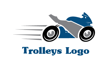 motorcycle silhouette logo