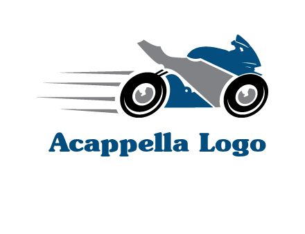 motorcycle silhouette logo