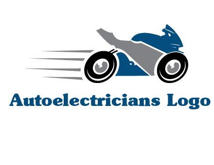 motorcycle silhouette logo