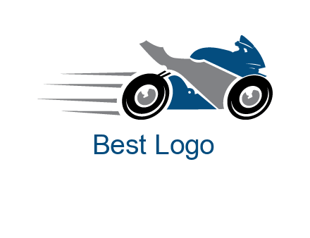 motorcycle silhouette logo