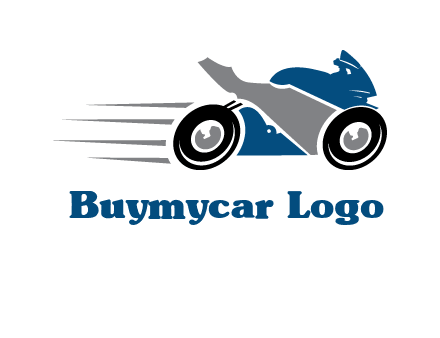 motorcycle silhouette logo