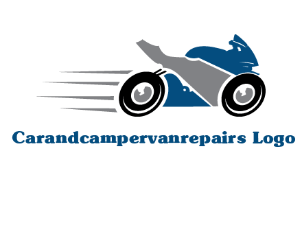 motorcycle silhouette logo