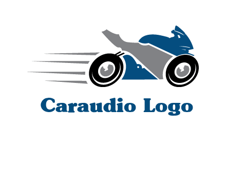 motorcycle silhouette logo