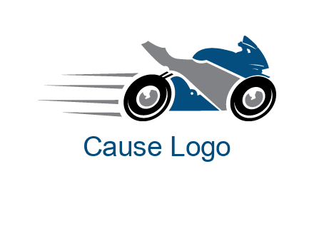 motorcycle silhouette logo