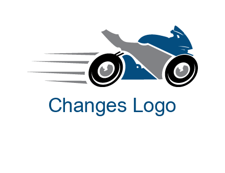 motorcycle silhouette logo