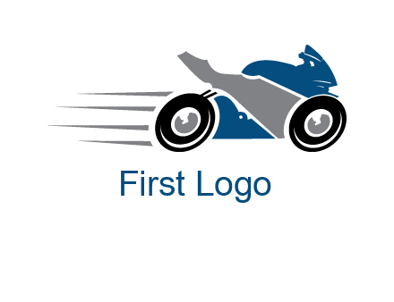 motorcycle silhouette logo