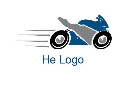 motorcycle silhouette logo
