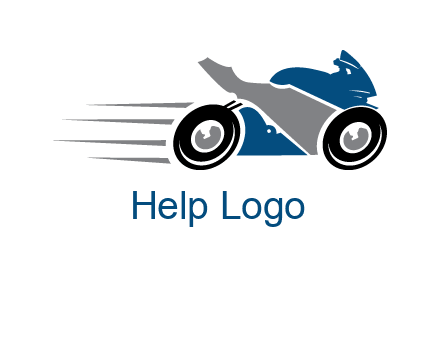motorcycle silhouette logo