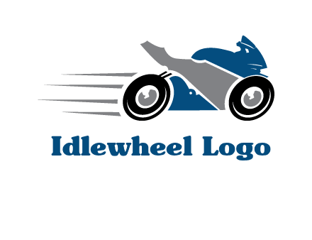 motorcycle silhouette logo