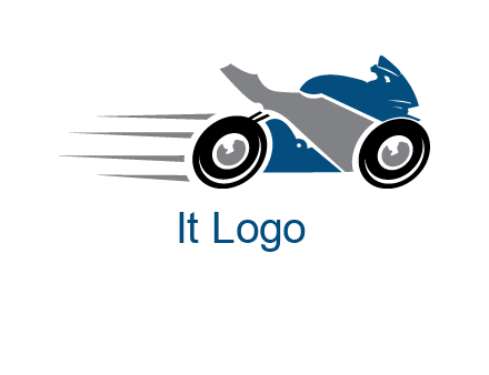 motorcycle silhouette logo