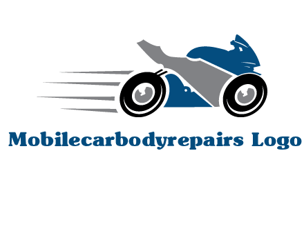 motorcycle silhouette logo