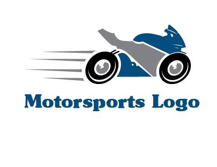 motorcycle silhouette logo