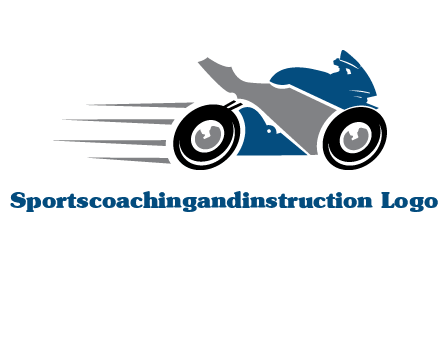 motorcycle silhouette logo