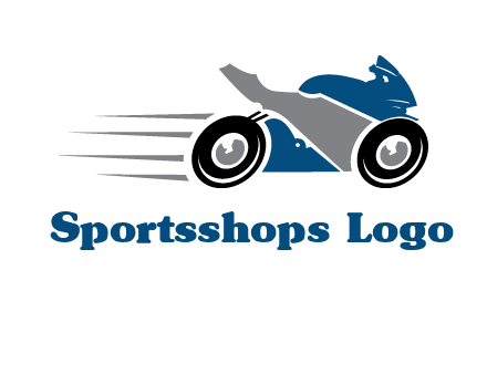 motorcycle silhouette logo