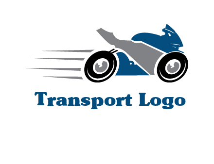 motorcycle silhouette logo