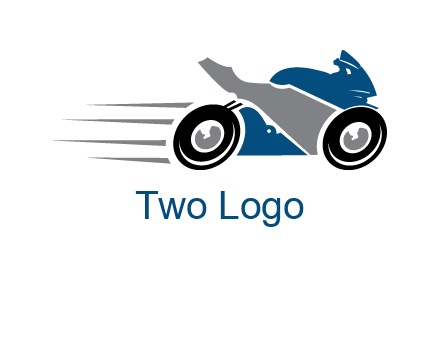 motorcycle silhouette logo