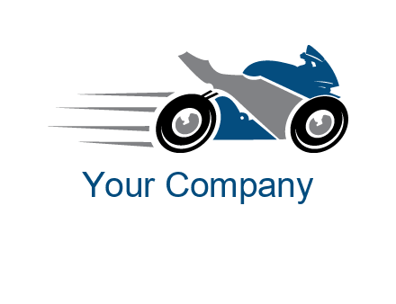 motorcycle silhouette logo