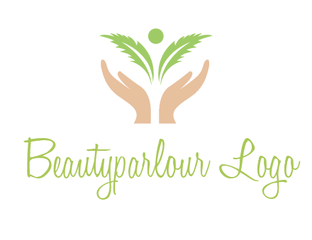 hands in leaf logo