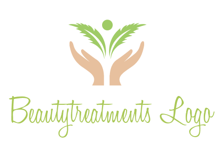 hands in leaf logo