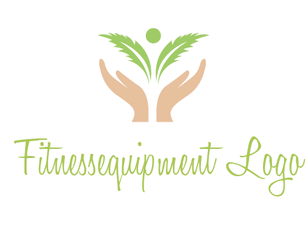 hands in leaf logo