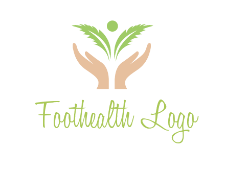 hands in leaf logo