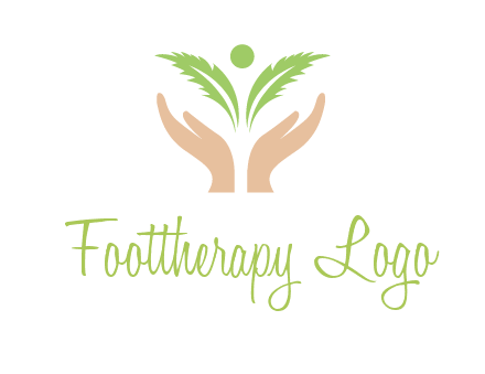 hands in leaf logo