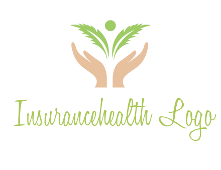 hands in leaf logo