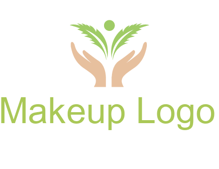hands in leaf logo