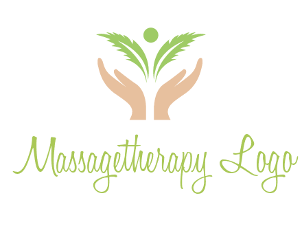 hands in leaf logo