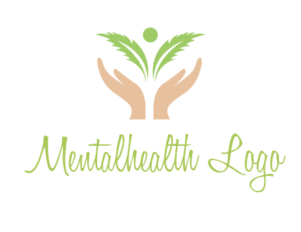 hands in leaf logo