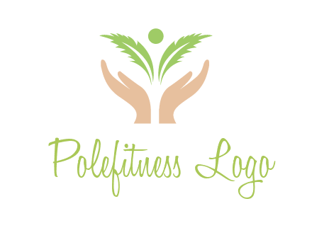 hands in leaf logo