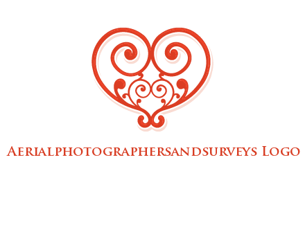 heart matchmaking logo design