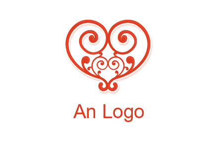 heart matchmaking logo design