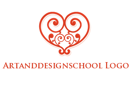 heart matchmaking logo design