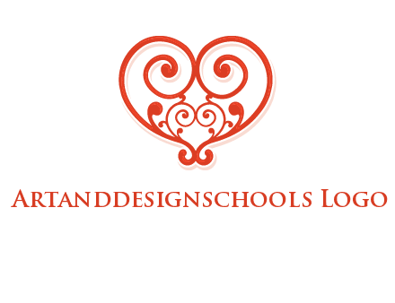 heart matchmaking logo design