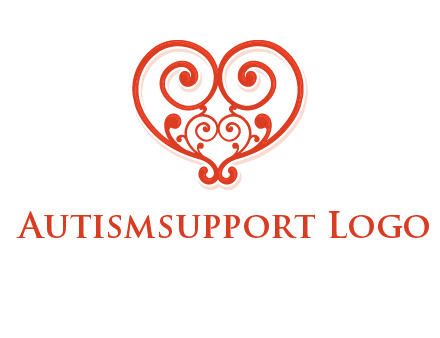 heart matchmaking logo design