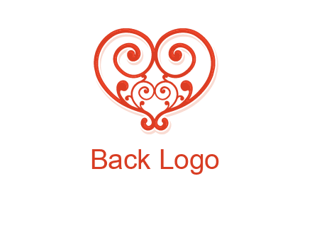 heart matchmaking logo design