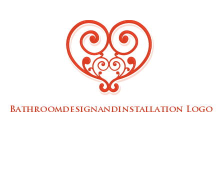 heart matchmaking logo design