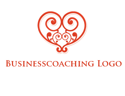 heart matchmaking logo design