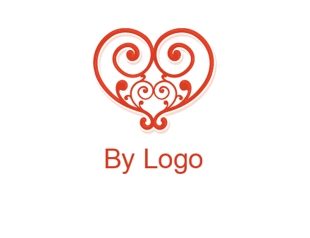 heart matchmaking logo design