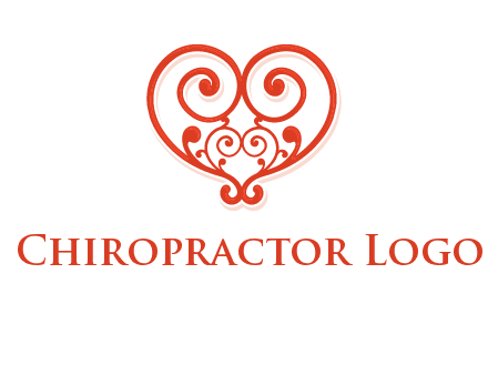 heart matchmaking logo design