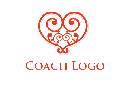 heart matchmaking logo design