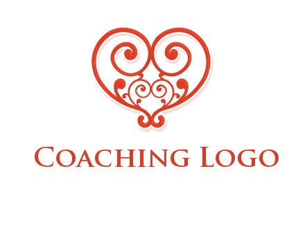 heart matchmaking logo design