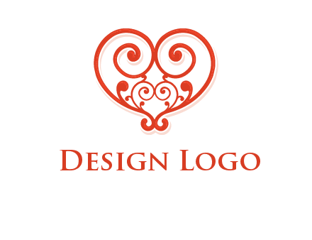 heart matchmaking logo design
