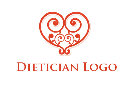 heart matchmaking logo design