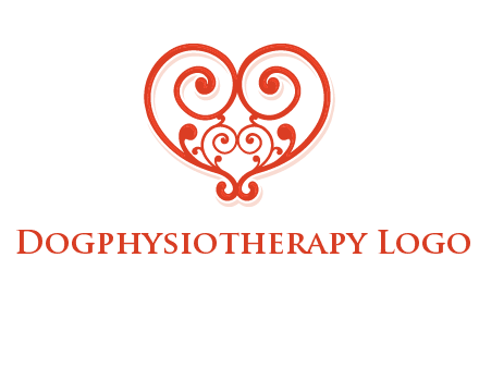 heart matchmaking logo design