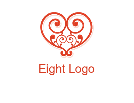 heart matchmaking logo design