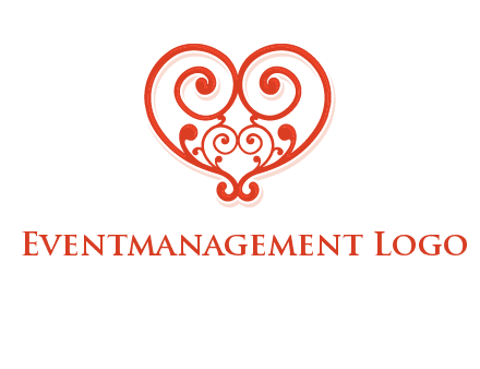 heart matchmaking logo design